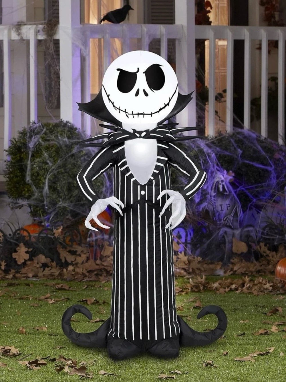NIB 3.5 Inflatable Disney Nightmare Before Christmas Jack Skellington Inflatable